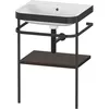 Image de Duravit Happy D.2 Plus C-bonded Set Avec Console Métallique,