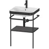 Image de Duravit Happy D.2 Plus C-bonded Set Avec Console Métallique,