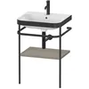 Image de Duravit Happy D.2 Plus C-bonded Set Avec Console Métallique,