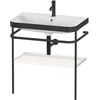 Image de Duravit Happy D.2 Plus C-bonded Set Avec Console Métallique,
