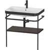 Image de Duravit Happy D.2 Plus C-bonded Set Avec Console Métallique,