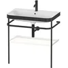 Image de Duravit Happy D.2 Plus C-bonded Set Avec Console Métallique,
