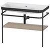 Image de Duravit Happy D.2 Plus C-bonded Set Avec Console Métallique,