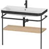 Image de Duravit Happy D.2 Plus C-bonded Set Avec Console Métallique,
