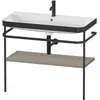 Image de Duravit Happy D.2 Plus C-bonded Set Avec Console Métallique,