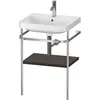Image de Duravit Happy D.2 Plus C-shaped Set Avec Console Métallique,