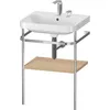 Image de Duravit Happy D.2 Plus C-shaped Set Avec Console Métallique,