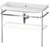 Image de Duravit Happy D.2 Plus C-shaped Set Avec Console Métallique,