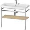Image de Duravit Hp4838e7171 Console Métallique Fixation Au Sol Avec Hd.2 Plus