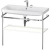 Image de Duravit Happy D.2 Plus C-shaped Set Avec Console Métallique,