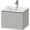 Image de Duravit L-cube Meuble Sous-lavabo Suspendu, Compact, 1 Tiroir,