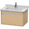 Image de Duravit Ketho bâti-support lavabo suspendu, 650x410x455 mm, 1 tiroir, pour Starck 3 030470, KT666303030