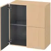Image de Duravit L-Cube armoires mi-hautes, 2 portes, 700x363x800mm, LC117703030