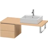 Image de Duravit L-cube Meuble Bas Pour Console, 2 Tiroirs, 420x400x547mm,