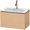 Image de Duravit L-cube Meuble Sous-lavabo Suspendu, Compact, 1 Tiroir,