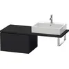 Image de Duravit L-Cube Meuble bas pour console, 2 tiroirs, 620x400x547mm, LC583801616