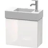 Image de Duravit L-Cube Meuble sous-lavabo suspendu, 1 porte, charnière à gauche, 480x400x240mm, LC6246L1616
