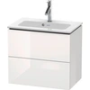 Image de Duravit L-cube Bâti-support Lavabo Suspendu, Compact, 2 Tiroirs,