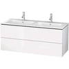 Image de Duravit L-cube Bâti-support Lavabo Suspendu, 2 Tiroirs,
