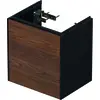 Image de Duravit White Tulip, meuble sous-lavabo suspendu, largeur 384 x profondeur 298mm, avec 1x arrêt de porte à gauche, avec technologie tip-on, WT4240L77H1