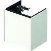 Image de Duravit White Tulip, meuble sous-lavabo suspendu, largeur 384 x profondeur 298mm, avec 1x butée de porte à droite, avec technologie tip-on, WT4240R3636