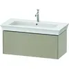 Image de Duravit White Tulip, meuble sous-lavabo mural, largeur 984 x profondeur 458mm, avec 1x tiroir, avec technologie tip-on, WT424206060