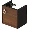 Image de Duravit White Tulip, meuble sous-lavabo suspendu, largeur 384 x profondeur 298mm, avec 1x arrêt de porte à droite, avec poignée, WT4250R77H1