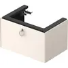 Image de Duravit White Tulip, meuble sous-lavabo suspendu, largeur 684 x profondeur 458mm, avec 1x coulissant, avec poignée, WT425103939
