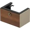 Image de Duravit White Tulip, meuble sous-lavabo suspendu, largeur 684 x profondeur 458mm, avec 1x coulissant, avec poignée, WT425107760