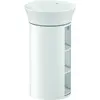 Image de Duravit White Tulip, meuble sous-lavabo sur pied, largeur 350 x profondeur 410mm, avec compartiment ouvert, avec technologie tip-on, WT423908585