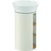 Image de Duravit White Tulip, meuble sous-lavabo sur pied, largeur 350 x profondeur 410mm, avec compartiment ouvert, avec technologie tip-on, WT42390H539