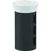 Image de Duravit White Tulip, meuble sous-lavabo sur pied, largeur 350 x profondeur 410mm, avec compartiment ouvert, avec technologie tip-on, WT423907758
