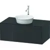 Image de Duravit White Tulip, meuble sous-lavabo mural, largeur 1000 x profondeur 550mm, avec 1x tiroir, avec technologie tip-on, WT49760H1H1