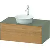 Image de Duravit White Tulip, meuble sous-lavabo mural, largeur 1000 x profondeur 550mm, avec 1x tiroir, avec technologie tip-on, WT49760H5H2