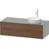 Image de Duravit White Tulip, meuble sous-lavabo mural, largeur 1300 x profondeur 550mm, avec 1x tiroir, avec technologie tip-on, WT4977R7792