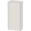 Image de Duravit White Tulip armoire mi-hauteur, largeur 400 x profondeur 240mm, 1 arrêt de porte ouverture basculante à droite, WT1322R3939
