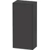 Image de Duravit White Tulip armoire mi-hauteur, largeur 400 x profondeur 240mm, 1 arrêt de porte ouverture basculante à gauche, WT1322L5858