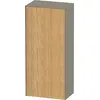 Image de Duravit White Tulip armoire mi-hauteur, largeur 400 x profondeur 240mm, 1 arrêt de porte ouverture basculante à droite, WT1322RH5H2