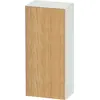 Image de Duravit White Tulip armoire mi-hauteur, largeur 400 x profondeur 240mm, 1 arrêt de porte ouverture basculante à gauche, WT1322LH536