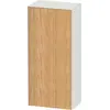 Image de Duravit White Tulip armoire mi-hauteur, largeur 400 x profondeur 240mm, 1 arrêt de porte ouverture basculante à droite, WT1322RH536