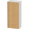 Image de Duravit White Tulip armoire mi-hauteur, largeur 400 x profondeur 240mm, 1 arrêt de porte ouverture basculante à droite, WT1322RH539
