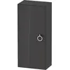 Image de Duravit White Tulip armoire mi-hauteur, largeur 400 x profondeur 240mm, 1 arrêt de porte à gauche avec poignée, WT1323LH1H1