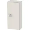 Image de Duravit White Tulip armoire mi-hauteur, largeur 400 x profondeur 240mm, 1 arrêt de porte à droite avec poignée, WT1323R3939
