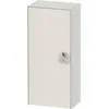 Image de Duravit White Tulip armoire mi-hauteur, largeur 400 x profondeur 240mm, 1 arrêt de porte à gauche avec poignée, WT1323L3939