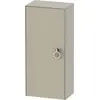 Image de Duravit White Tulip armoire mi-hauteur, largeur 400 x profondeur 240mm, 1 arrêt de porte à gauche avec poignée, WT1323L6060