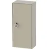 Image de Duravit White Tulip armoire mi-hauteur, largeur 400 x profondeur 240mm, 1 arrêt de porte à droite avec poignée, WT1323R6060