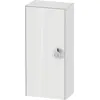 Image de Duravit White Tulip armoire mi-hauteur, largeur 400 x profondeur 240mm, 1 arrêt de porte à gauche avec poignée, WT1323L8585