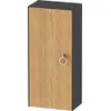 Image de Duravit White Tulip armoire mi-hauteur, largeur 400 x profondeur 240mm, 1 arrêt de porte à gauche avec poignée, WT1323LH5H1