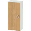 Image de Duravit White Tulip armoire mi-hauteur, largeur 400 x profondeur 240mm, 1 arrêt de porte à gauche avec poignée, WT1323LH536