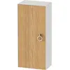 Image de Duravit White Tulip armoire mi-hauteur, largeur 400 x profondeur 240mm, 1 arrêt de porte à gauche avec poignée, WT1323LH539